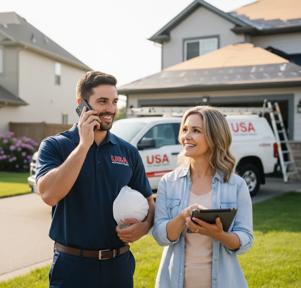 USA Roof Repair Experts customer support in John Day
